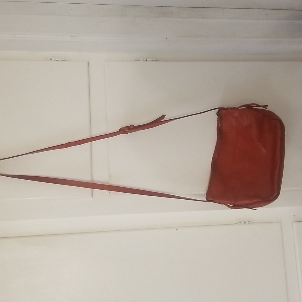 Madewell genuine leather crossbody bag